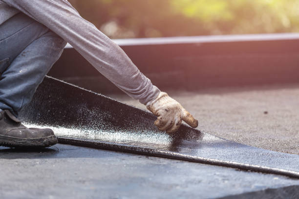 Professional Waterproofing technician working in Northfield, MN